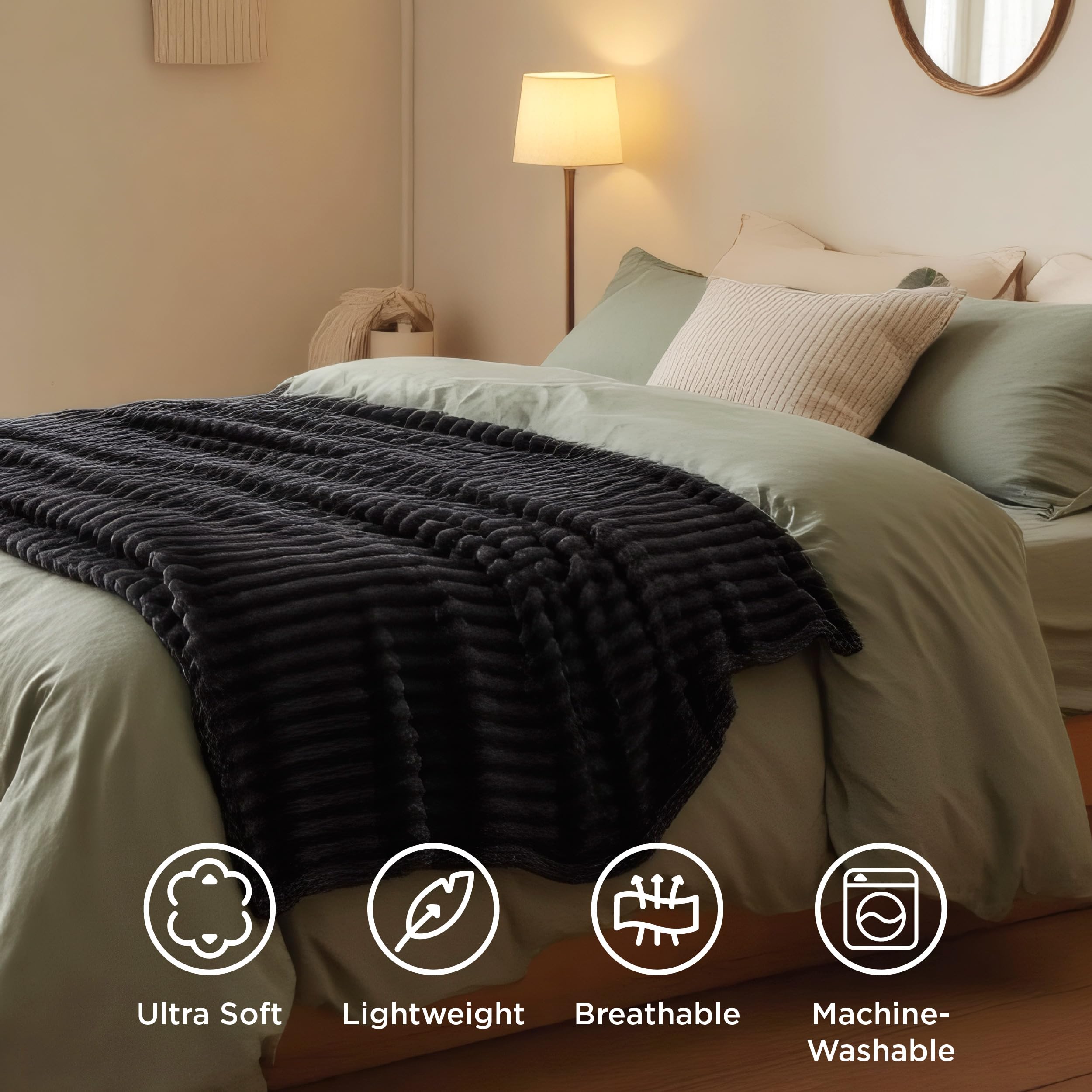 Bedsure twin blanket makes a practical dorm gift for grads.