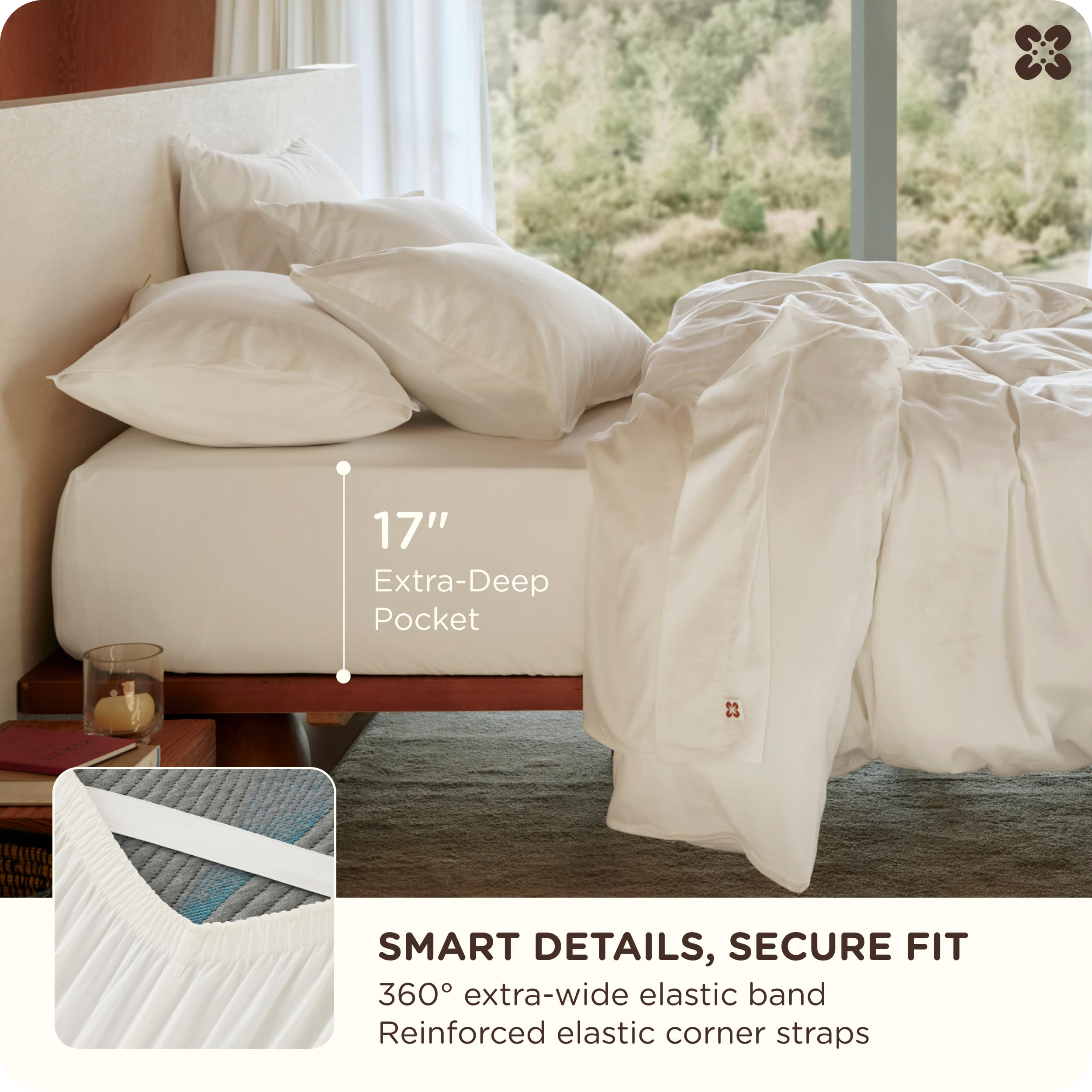 Bedsure durable seams withstand years of nightly use