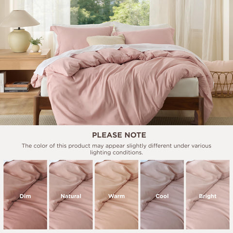 Bedsure double-brushed fabric delivers a soft, breathable feel for restful sleep.