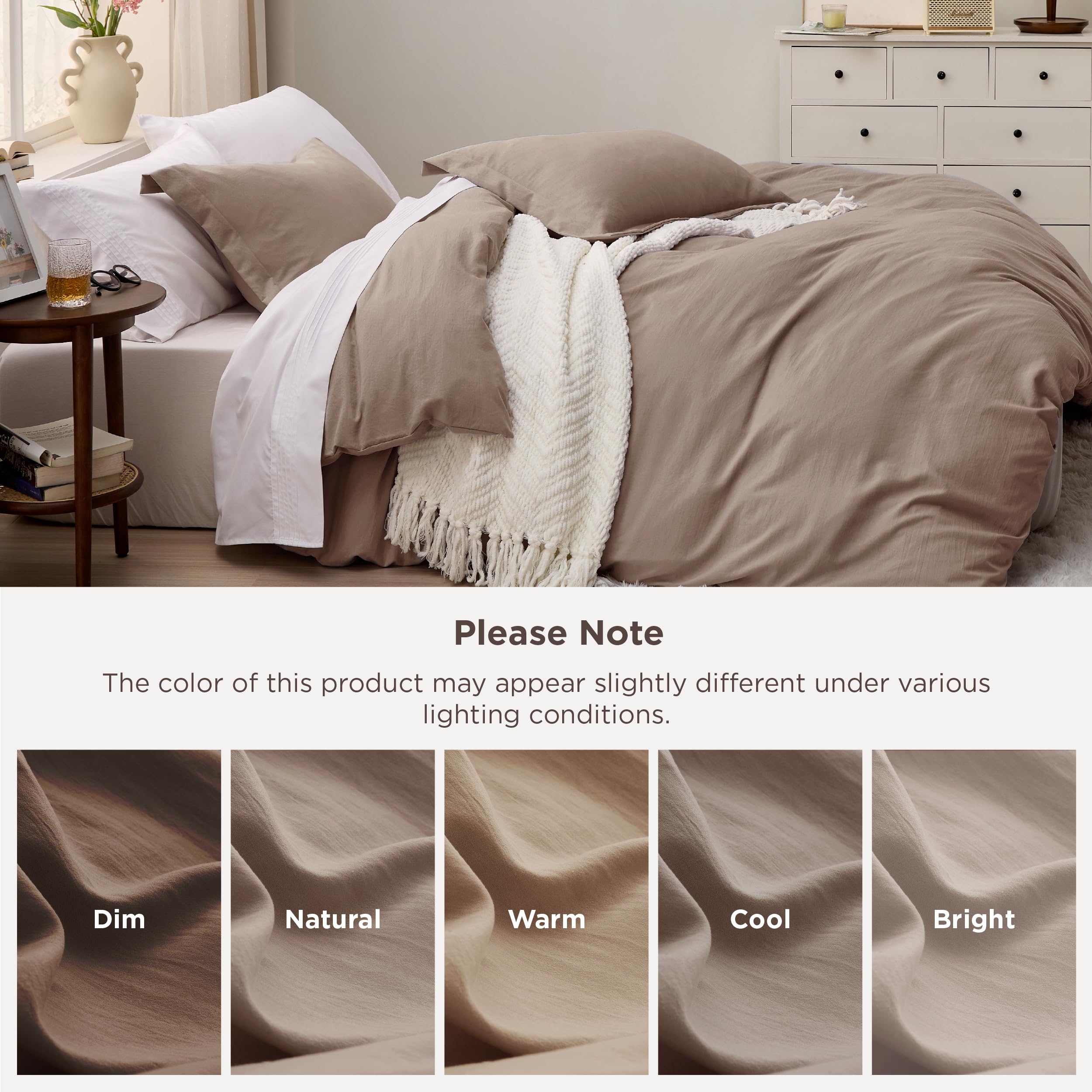 Bedsure durable stitching enhances longevity and daily use