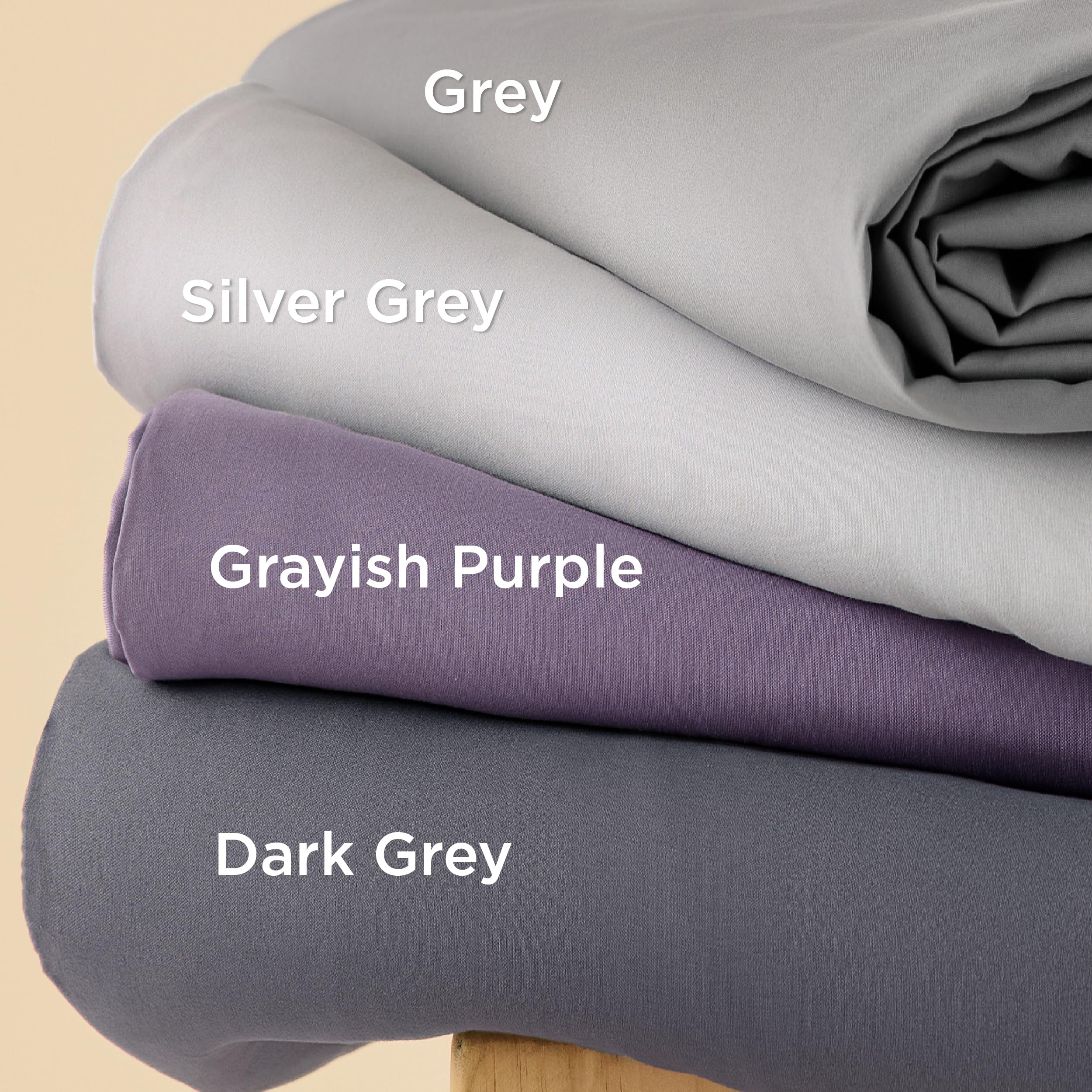 Bedsure king duvet cover detailing durable seams for daily use