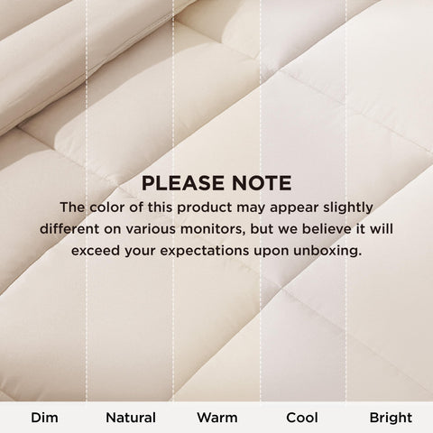 Bedsure duvet insert pairs with duvet covers for versatile styling.