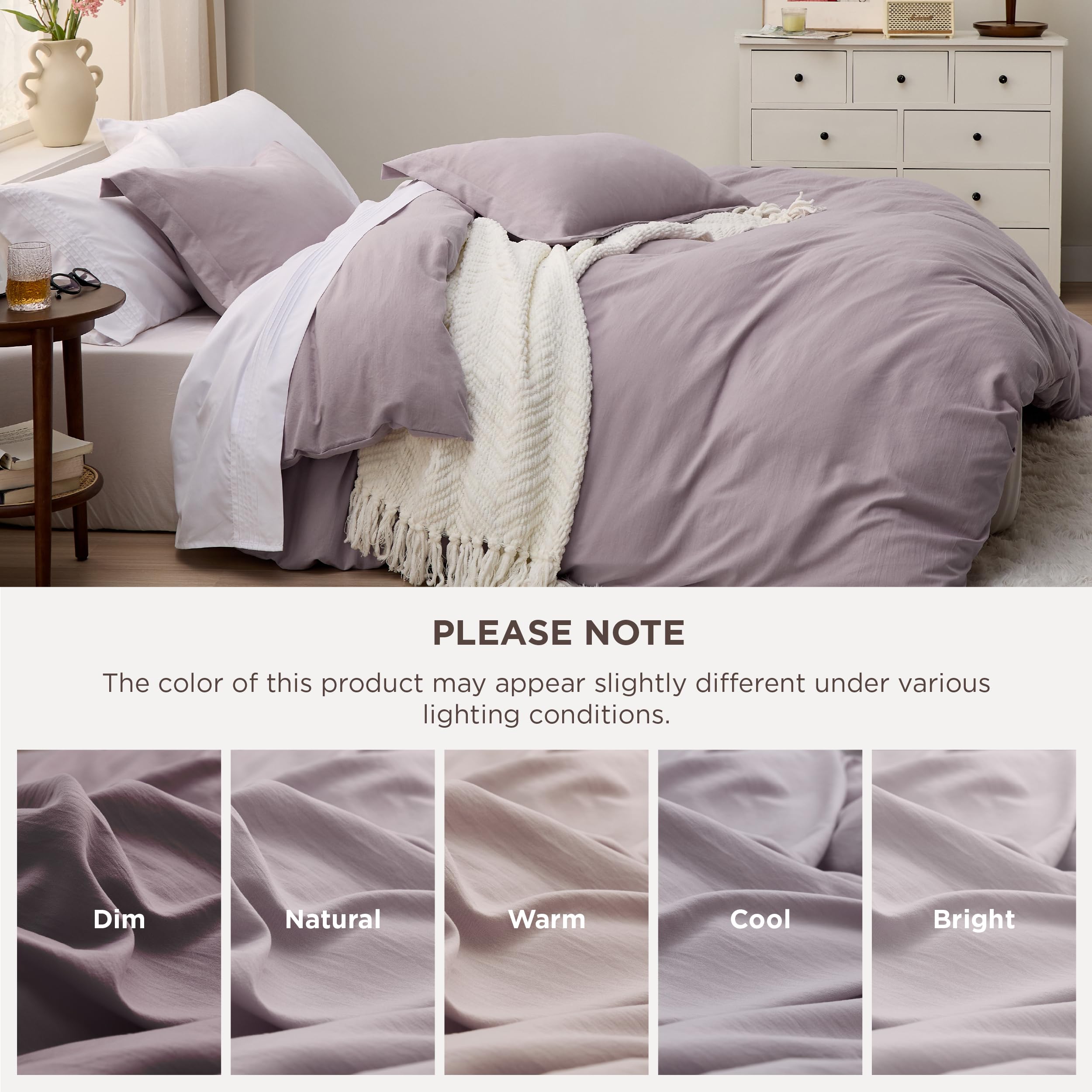 Bedsure prewashed microfiber feels silky and breathable for year-round comfort