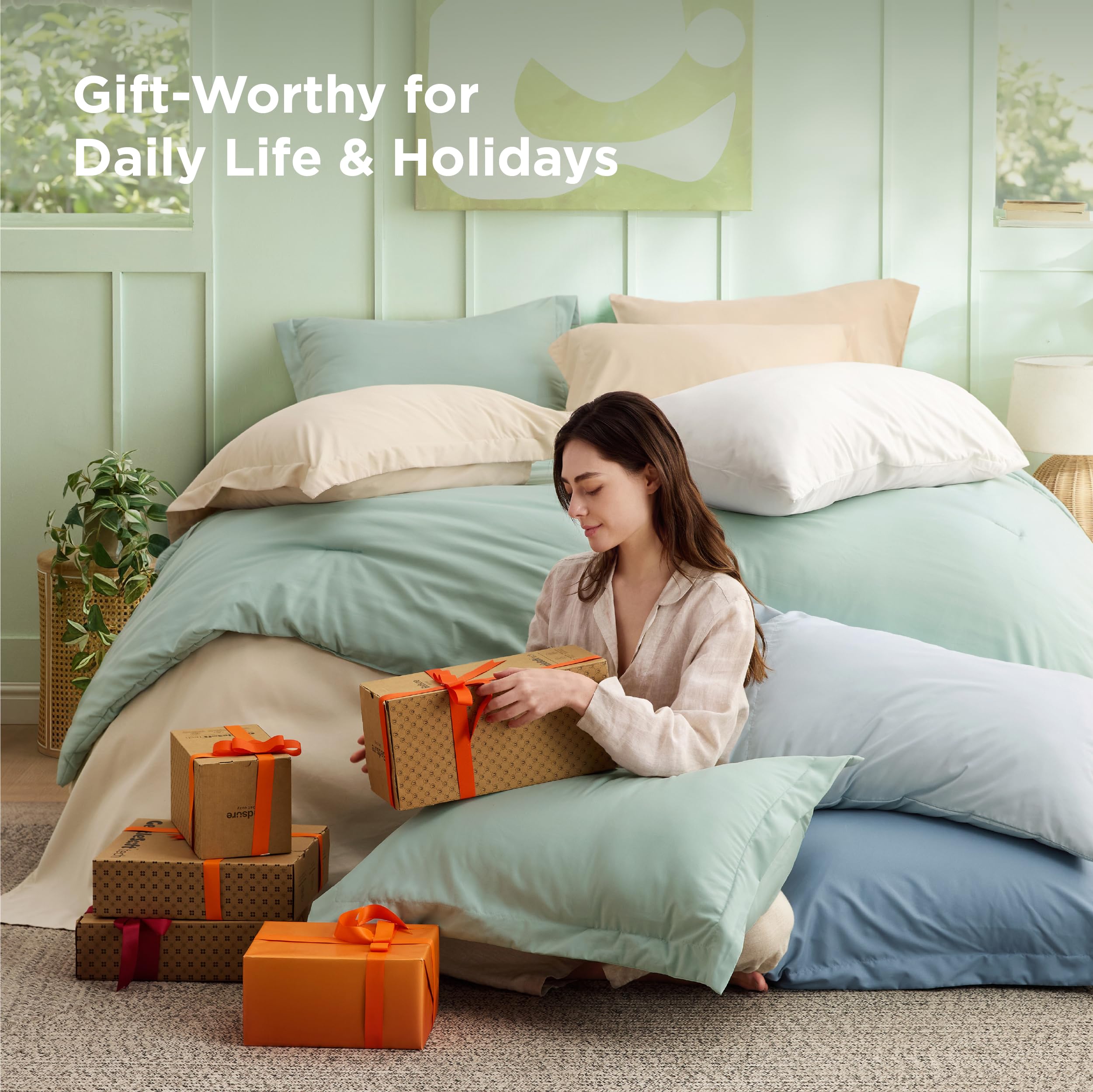 Bedsure easy-care bedding simplifies cold-wash maintenance
