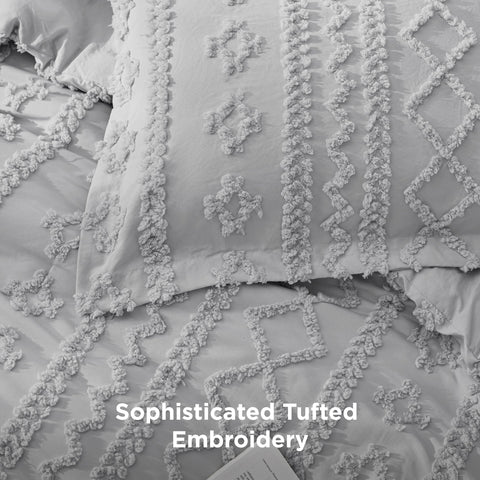 Bedsure easy-care, machine washable comforter for quick refresh.