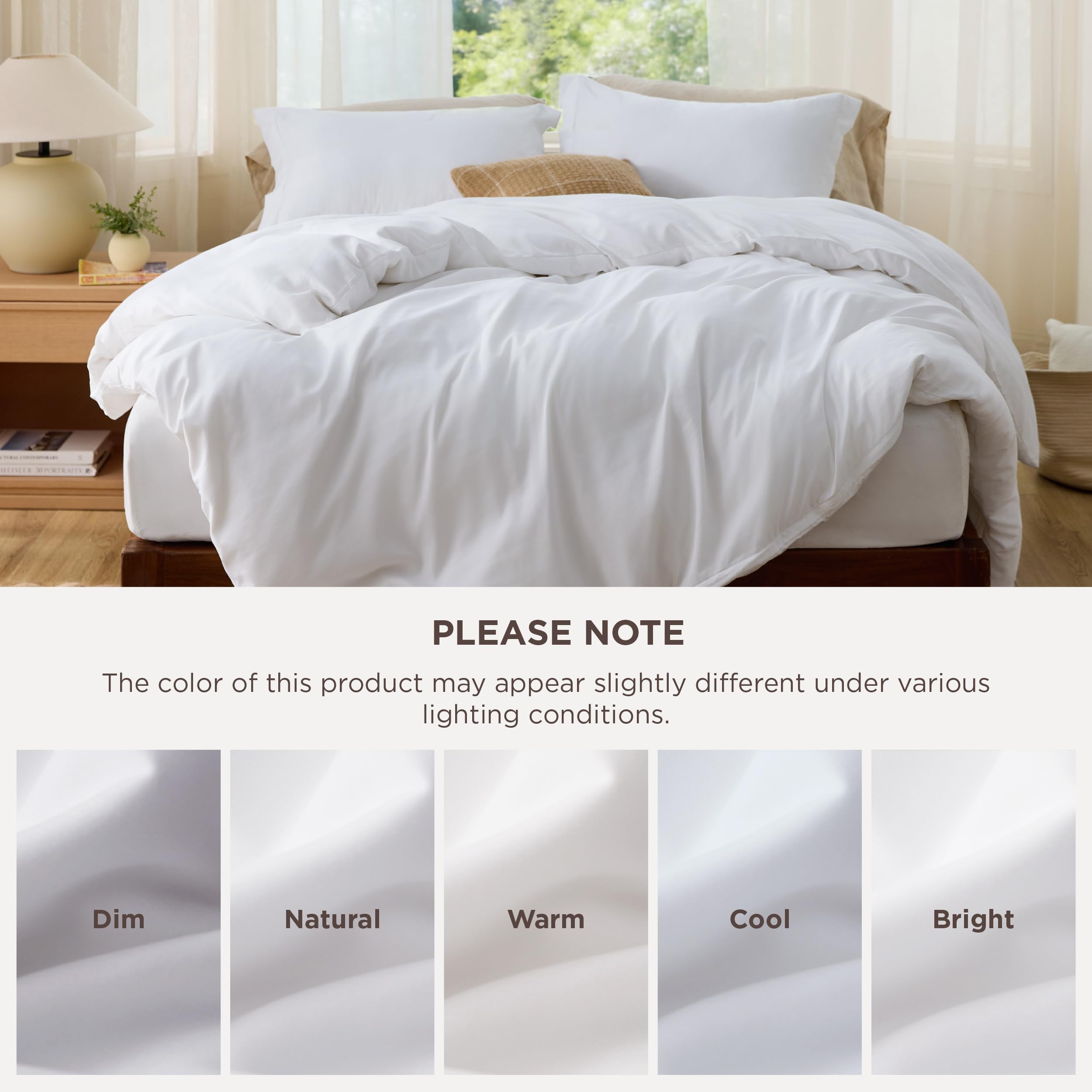 Bedsure machine washable duvet cover offers low-maintenance care