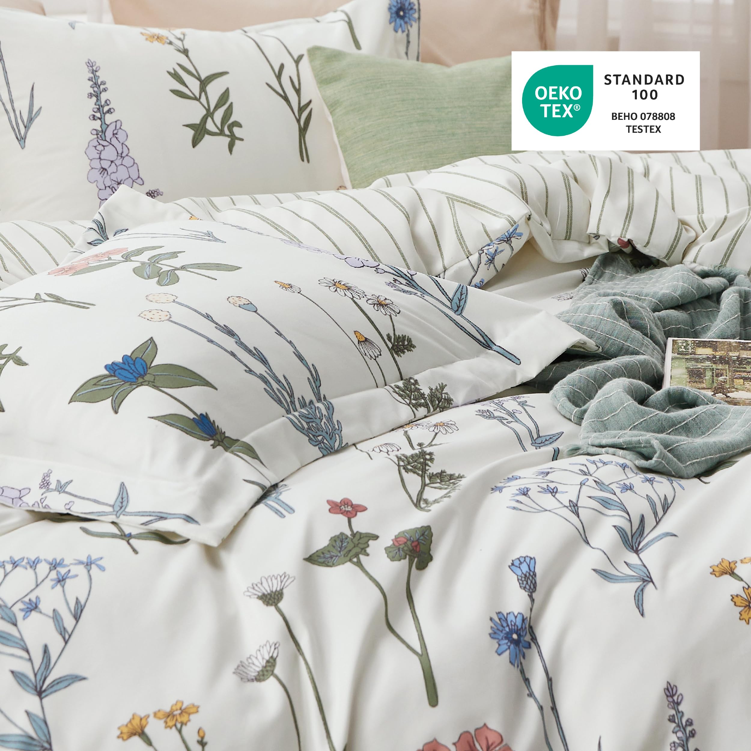 Bedsure eight corner ties keep duvet insert in place for neat bed