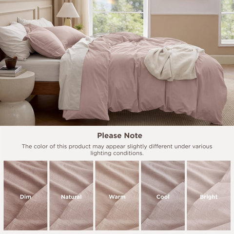 Eight corner ties secure the insert for tidy bed making.