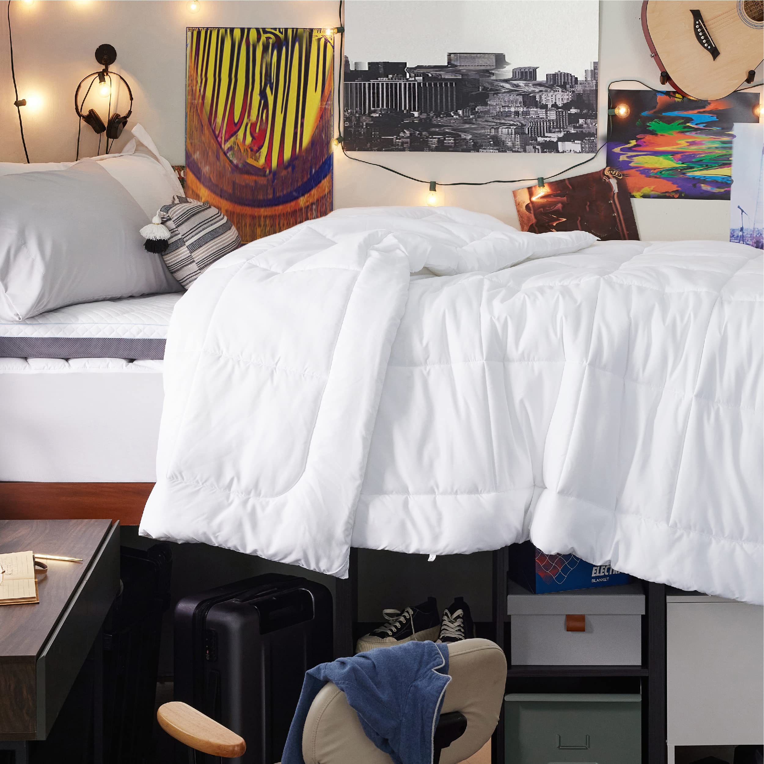 Bedsure eight tabs corners secure duvet cover attachment