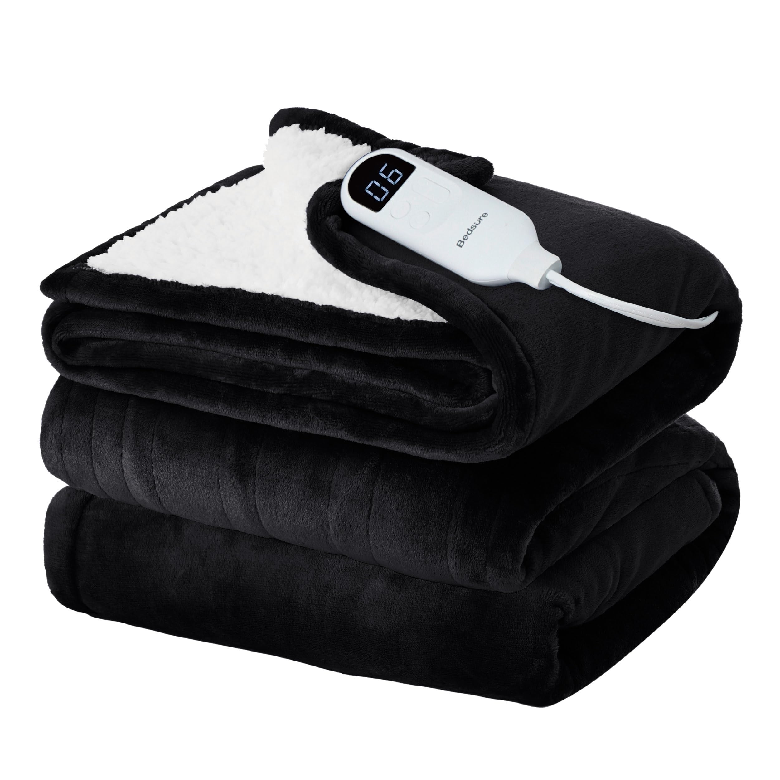 Bedsure electric blanket full-coverage heat with adjustable settings for personalized warmth