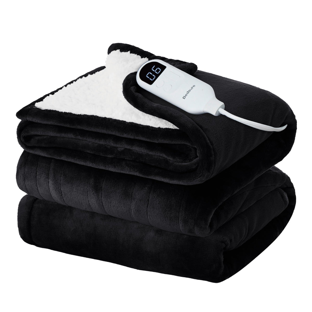 Bedsure electric blanket full-coverage heat with adjustable settings for personalized warmth
