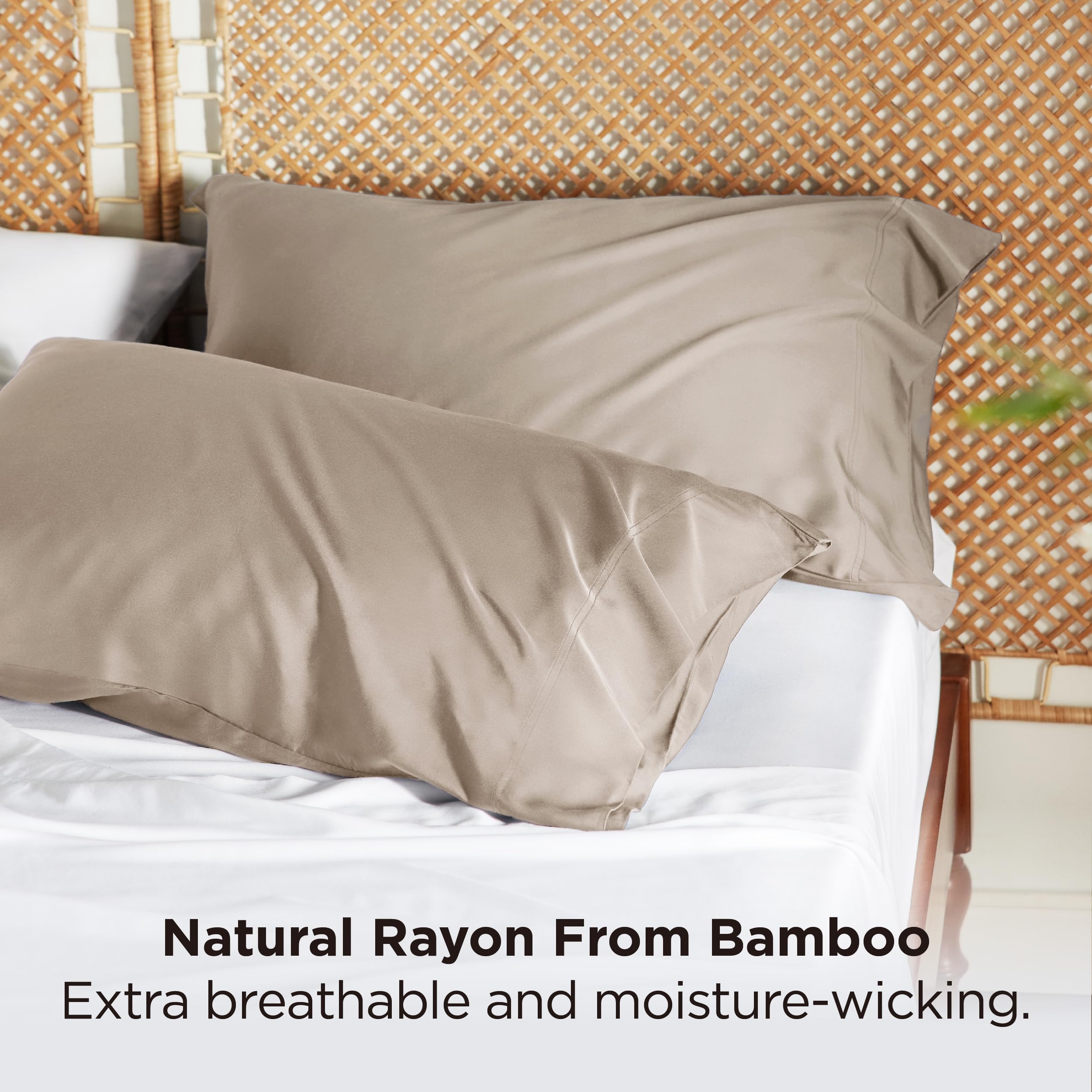 Bedsure envelope-closure pillowcase keeps pillow secure overnight
