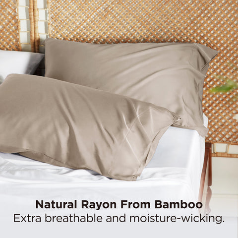 Bedsure envelope-closure pillowcase keeps pillow secure overnight