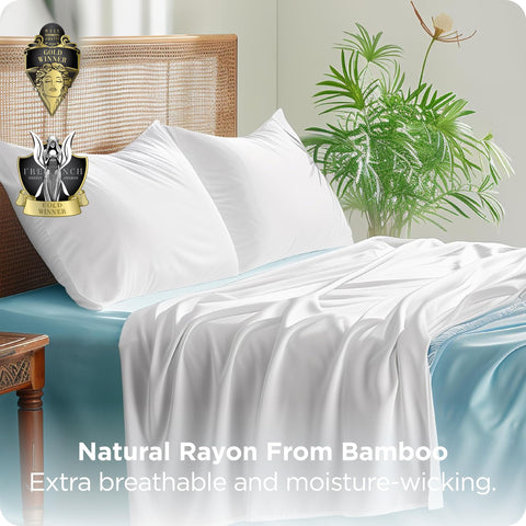 Bedsure envelope-closure pillowcase keeps pillow secure.