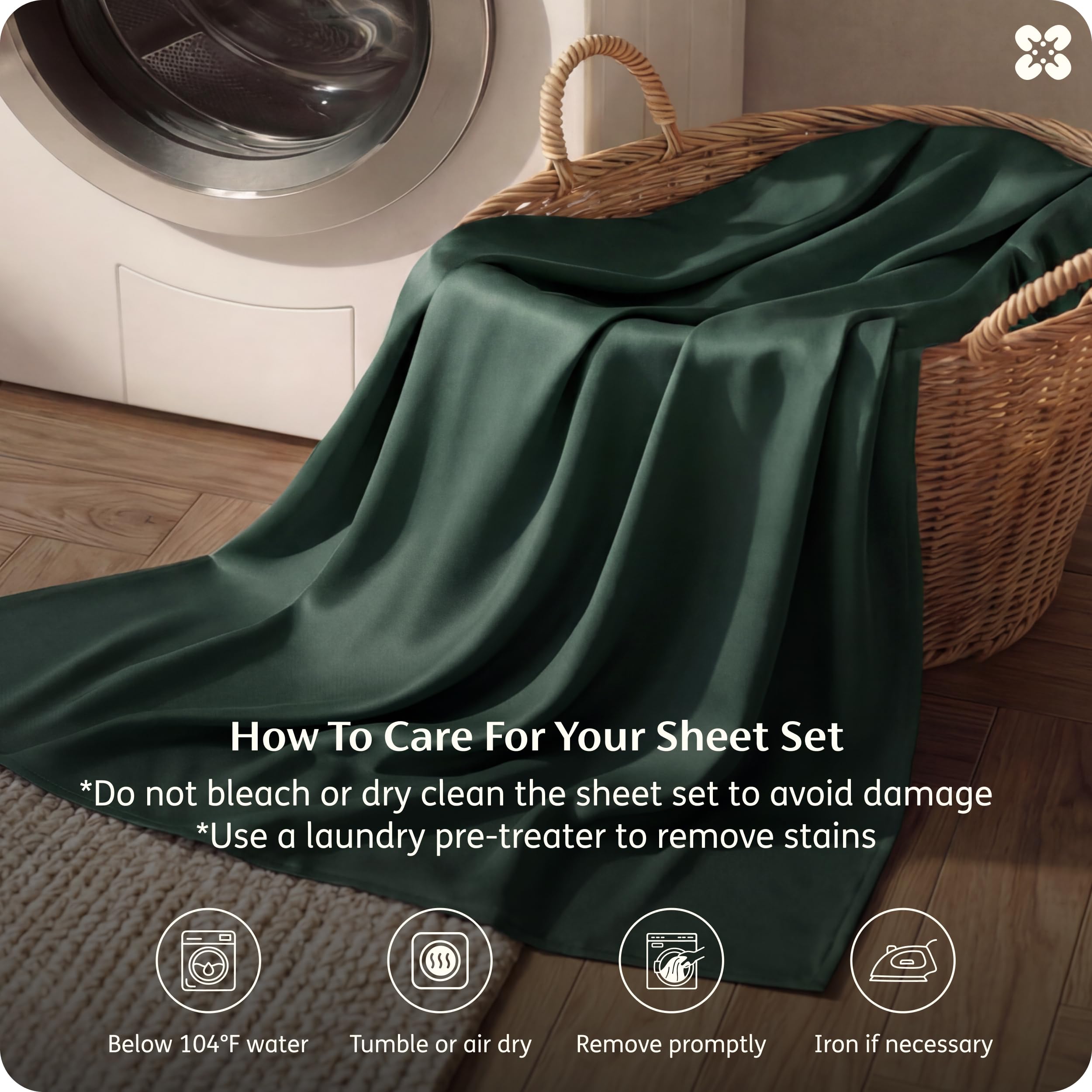 Bedsure envelope-closure pillowcases prevent pillows from slipping out.