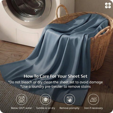 Bedsure envelope-closure pillowcases prevent pillow slipping