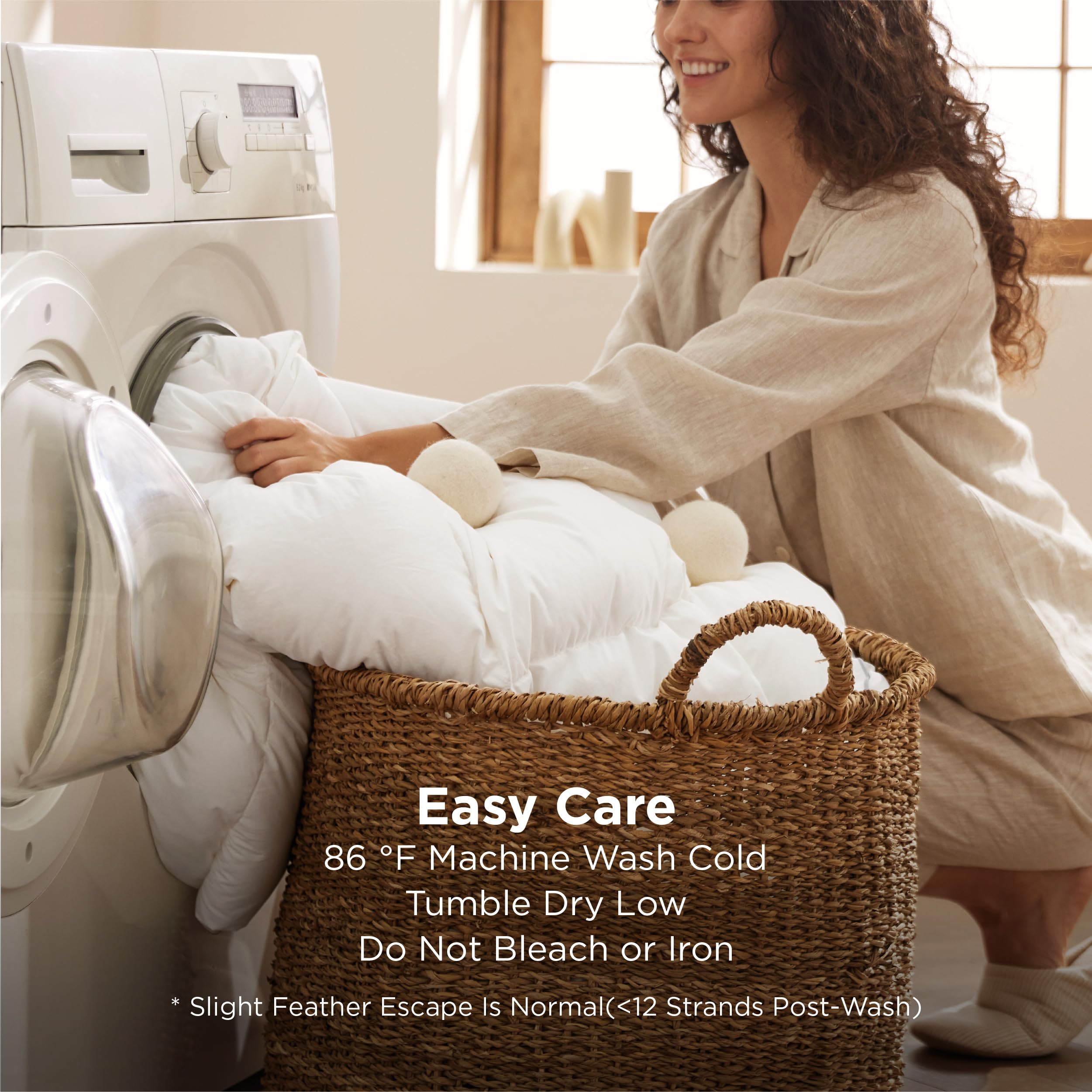 Bedsure gift-ready packaging and reusable storage bag included