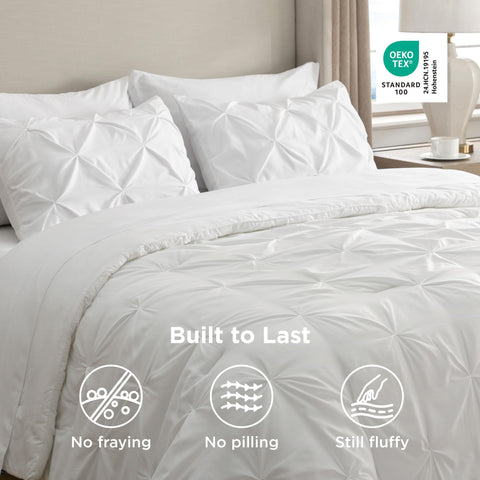 Bedsure flat sheet 108x102 displayed for full bed reach