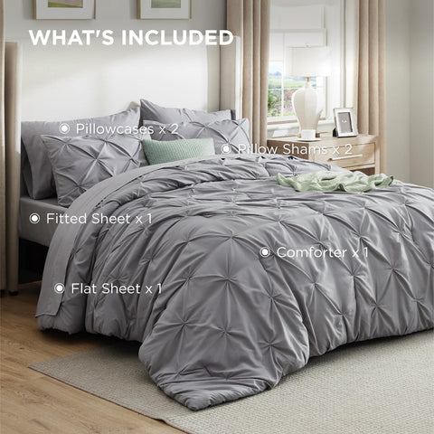 Bedsure packaging in grey demonstrates gift-ready presentation