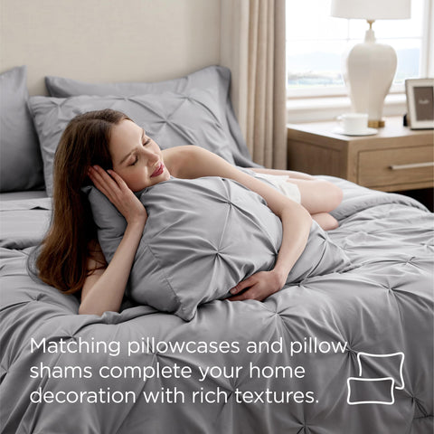 Bedsure care-focused fabric emphasizes easy wash and long-lasting color