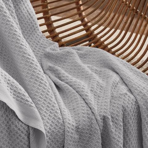 Bedsure Gentlesoft blanket draped over bed showing cozy warmth without heaviness.