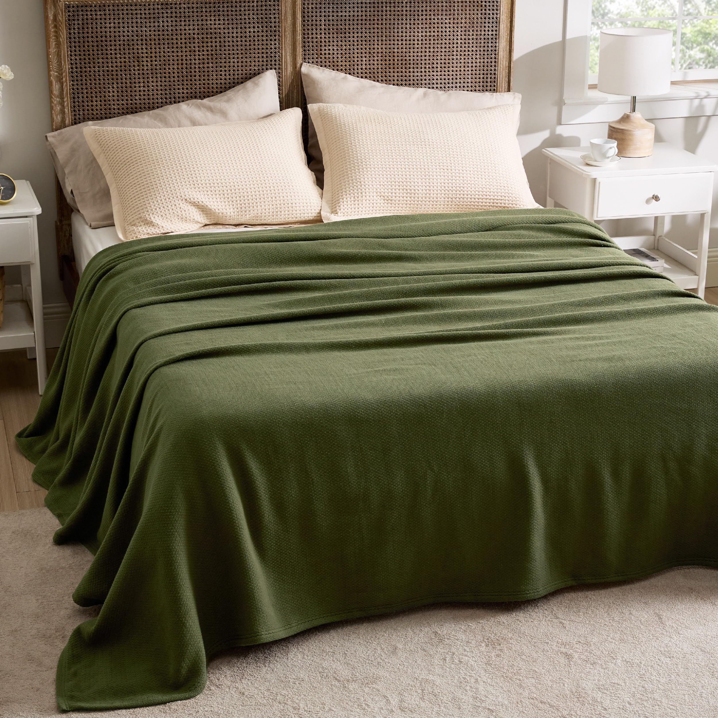 Bedsure GentleSoft king-size blanket works well on beds or couches for layered comfort.