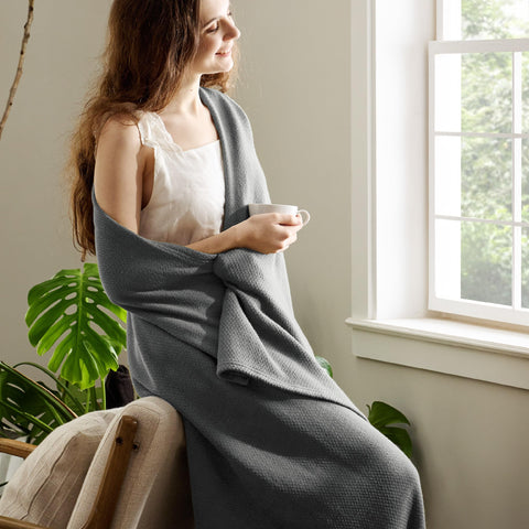 Bedsure GentleSoft blanket with active dyeing for soft feel and harmonious color