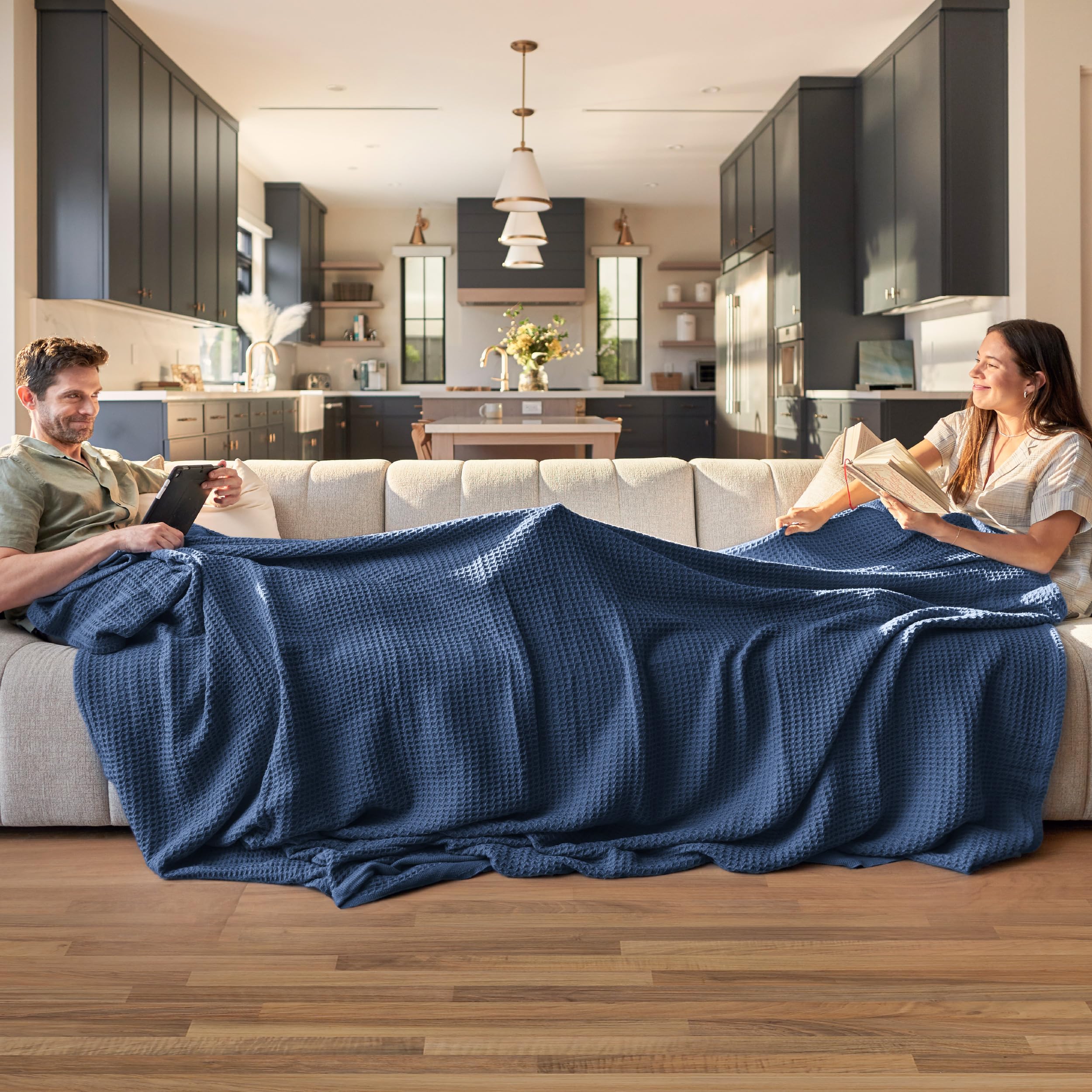 Bedsure Gentlesoft breathable cotton fabric for all-night comfort