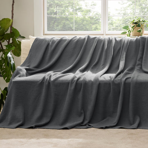 Bedsure GentleSoft breathable, lightweight blanket ideal for dorm rooms and relaxed evenings