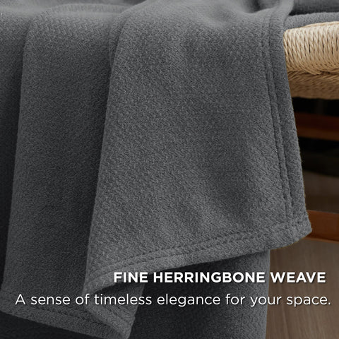 Bedsure GentleSoft 100% cotton fabric delivering natural softness and durability