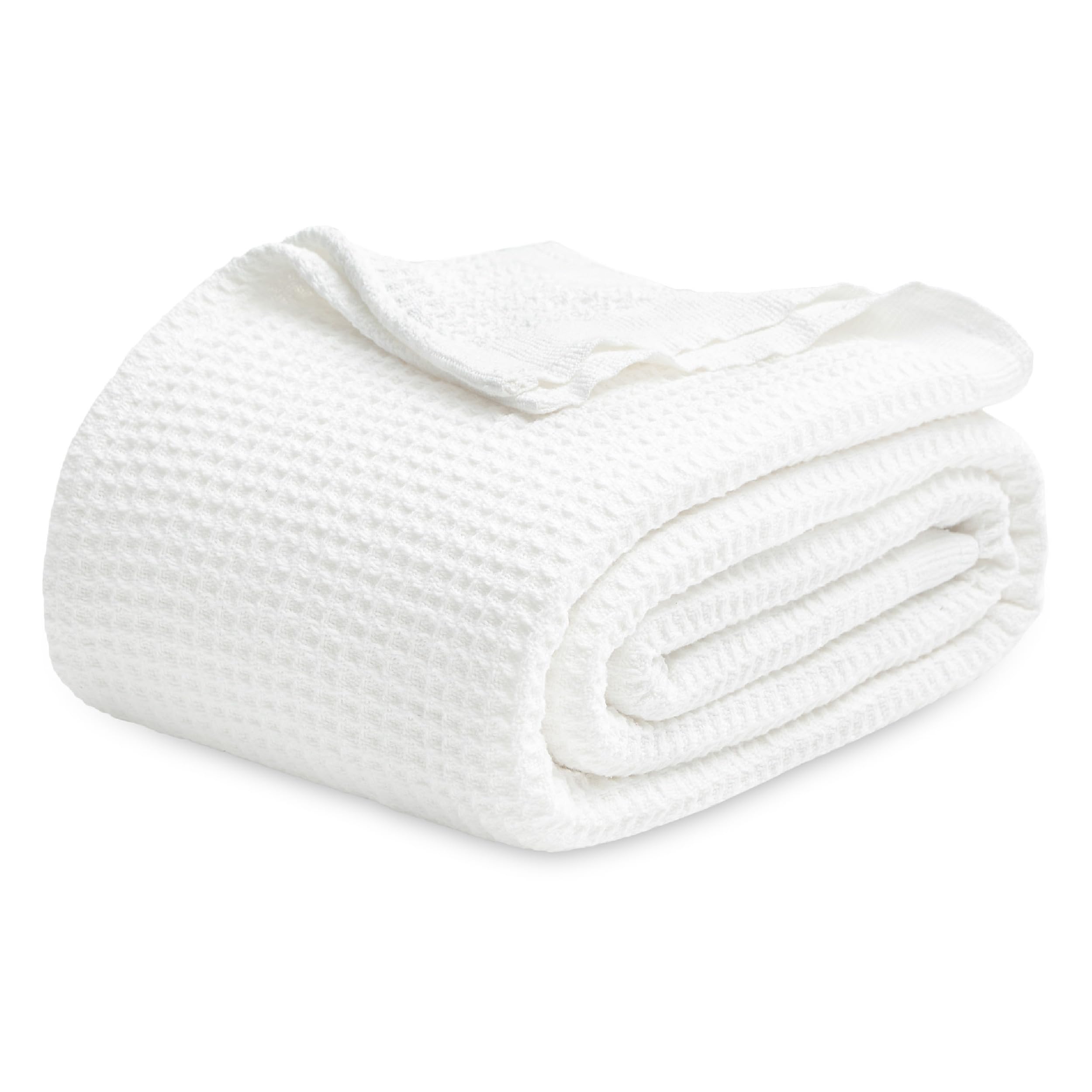 Bedsure Gentlesoft blanket close-up shows cotton texture for breathable comfort