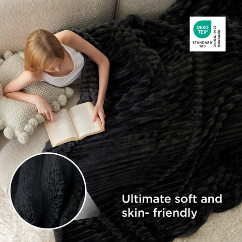 Bedsure GentleSoft durable stitching ensures lasting softness and use