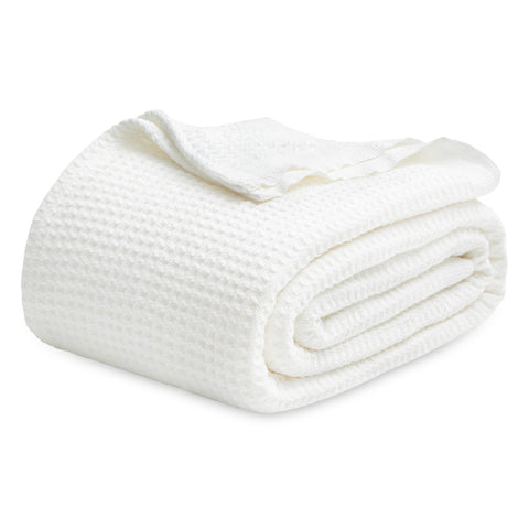 Bedsure Gentlesoft king blanket laid flat for a clean bedroom look and gentle warmth.