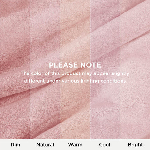 Bedsure GentleSoft pink blanket provides pet snuggle comfort.