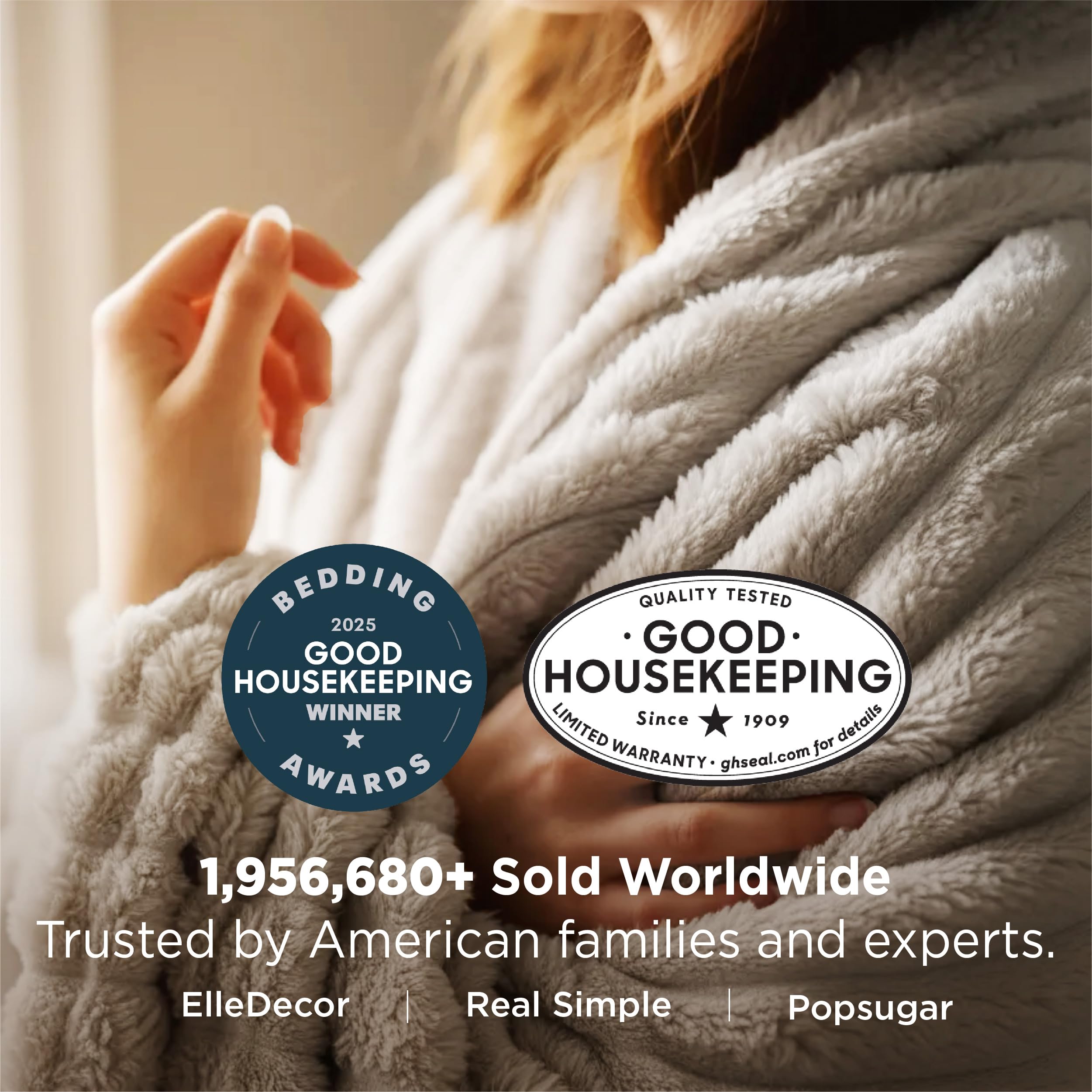 Bedsure GentleSoft blanket ultra-soft microfiber delivers year-round comfort on sofa