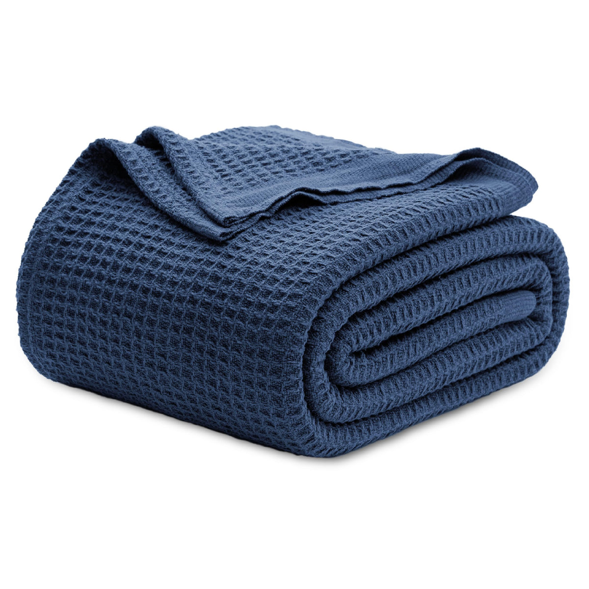 Bedsure Gentlesoft waffle-weave blanket adds cozy queen-size warmth