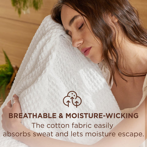 Bedsure Gentlesoft blanket folded in gift-ready packaging