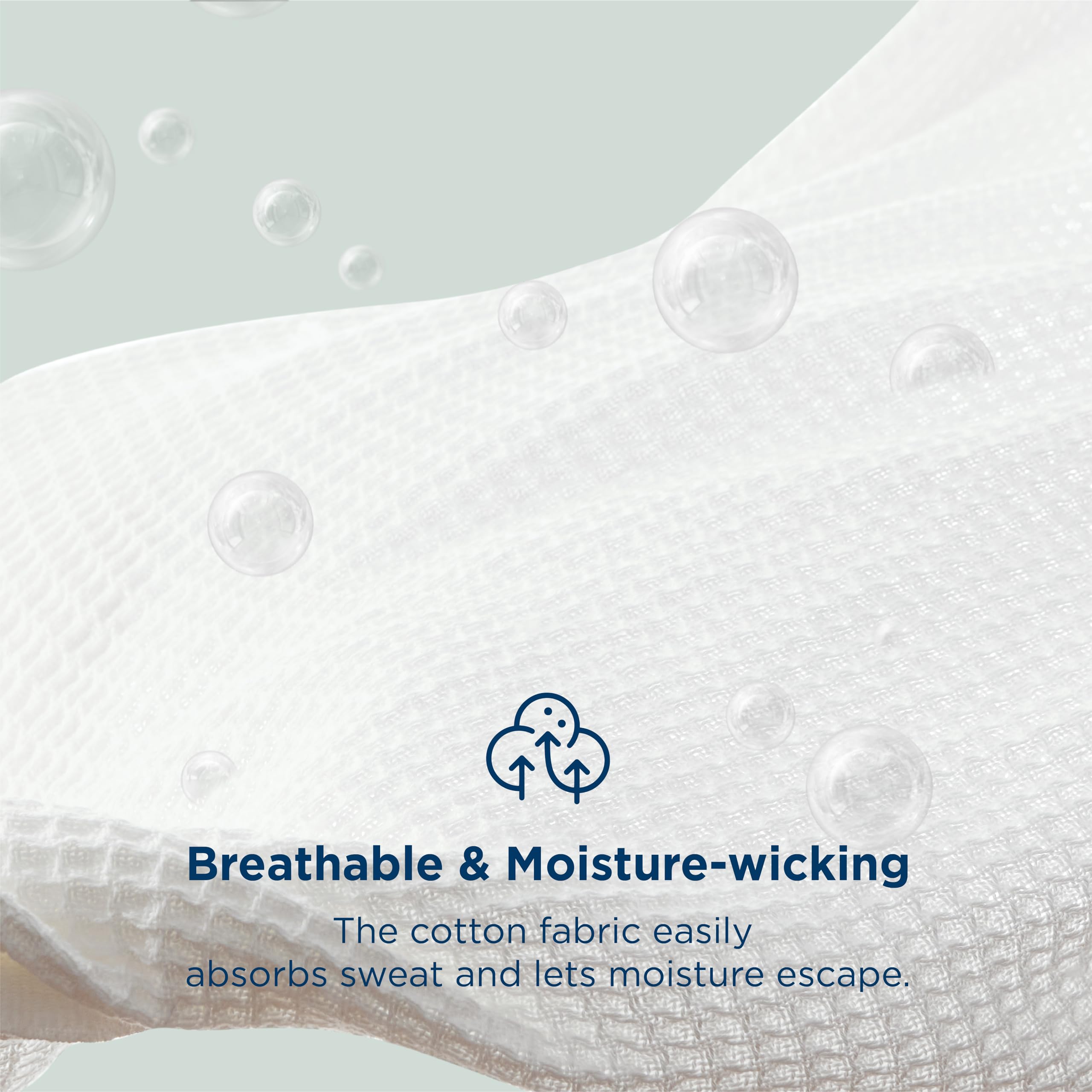 Bedsure Gentlesoft blanket surface emphasizing breathable texture and light warmth