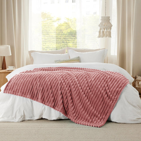 Bedsure GentleSoft throw suitable for kids rooms and naps