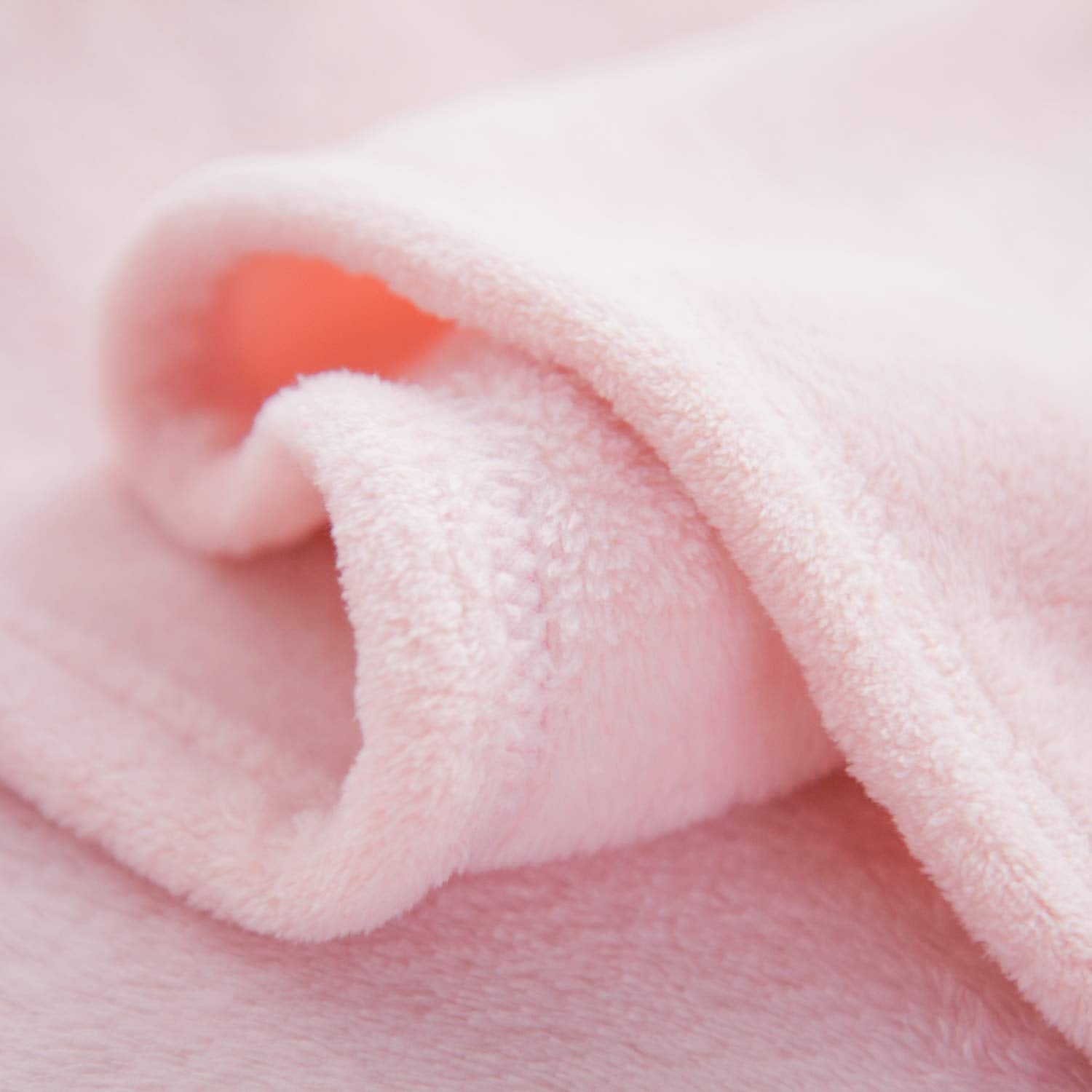Bedsure GentleSoft fleece blanket king size pink couch snuggle session