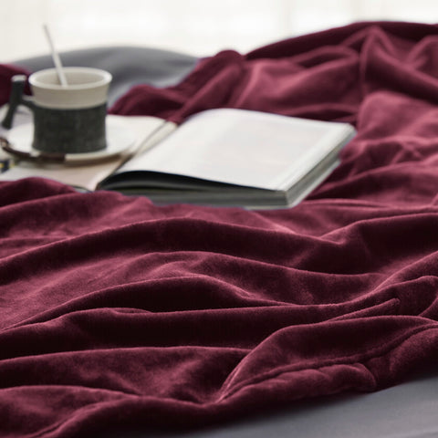 Bedsure GentleSoft on bed offers soft microfibers for comforting warmth.