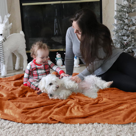 Travel-ready Bedsure GentleSoft blanket compact for trips and camping