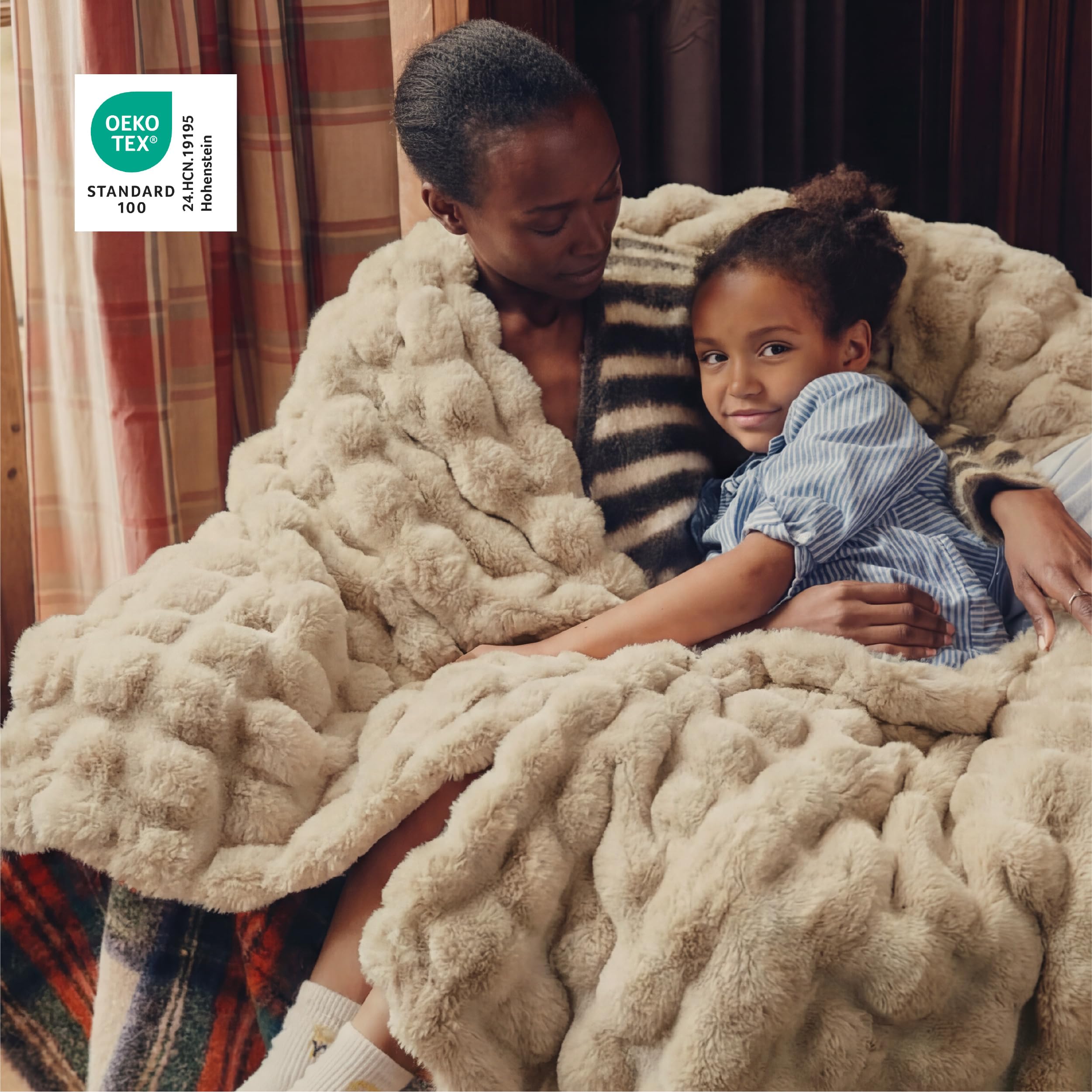 Bedsure GentleSoft double-sided warmth demonstrates versatile comfort for chilly evenings