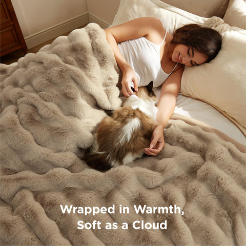 Bedsure GentleSoft gift-ready packaging suggests a thoughtful present