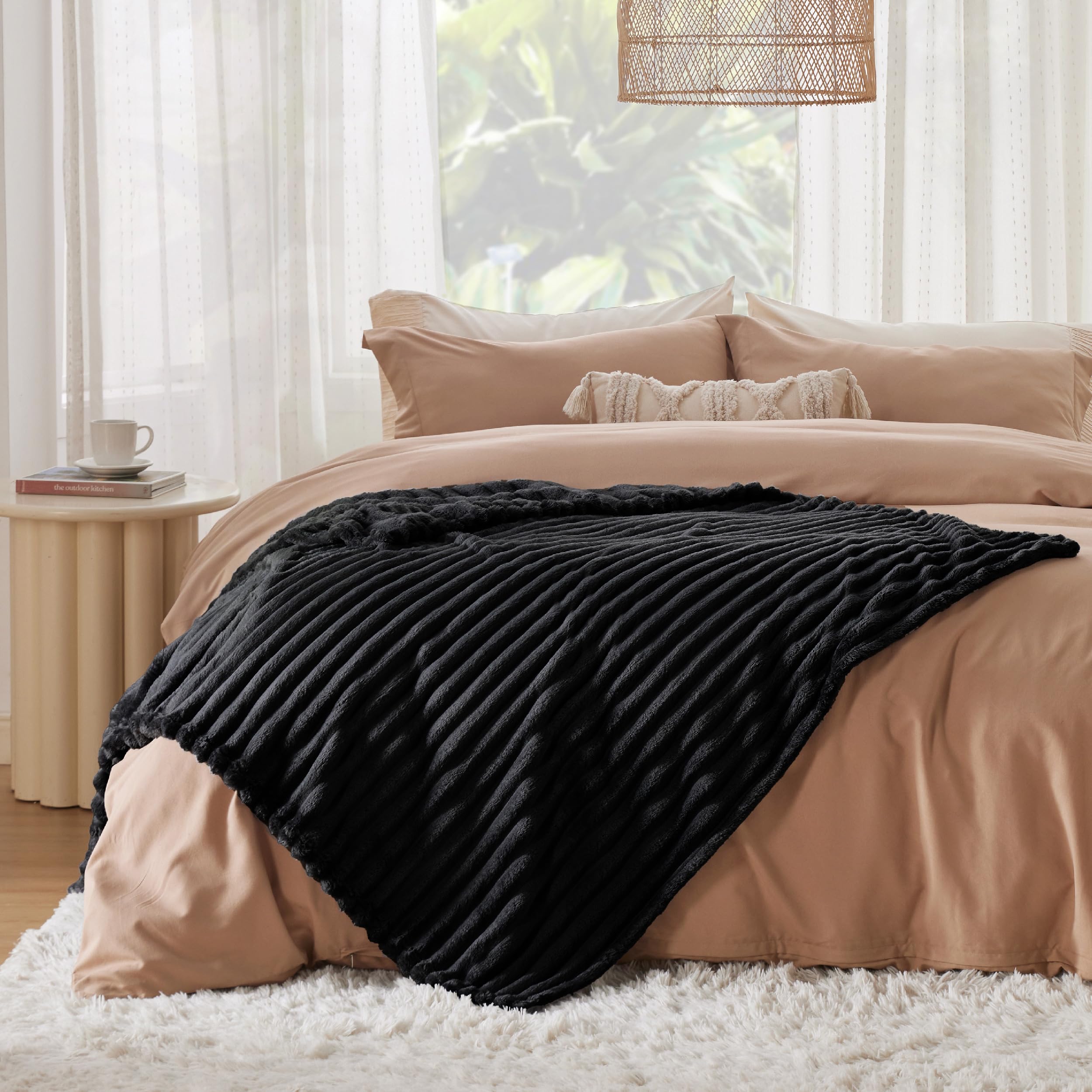 Bedsure GentleSoft cute small throw is perfect for girls' beds
