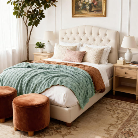 Bedsure GentleSoft king-size blanket machine washable convenience for easy care.