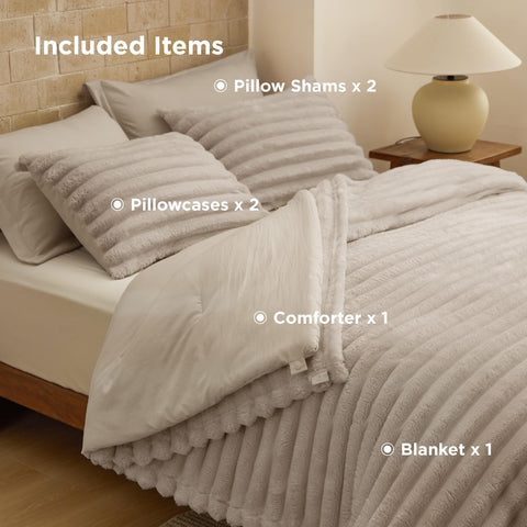 Bedsure Gentlesoft OEKO-TEX fabrics provide safe, comfortable use.