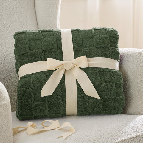Bedsure GentleSoft checked pattern adds simple style to any room