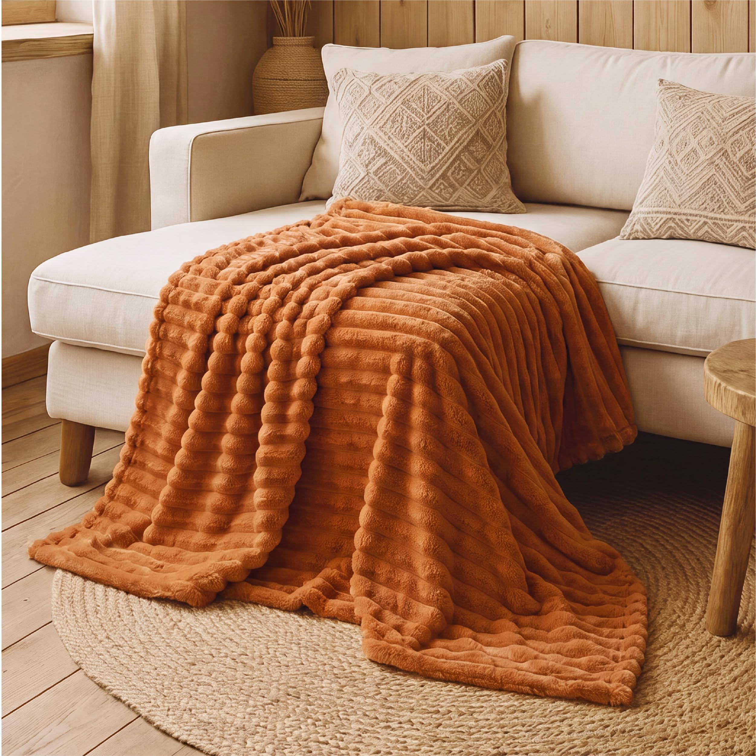 Bedsure GentleSoft is perfect for couch snuggle sessions.