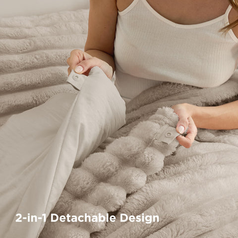 Bedsure Gentlesoft pillow shams for a hotel-like finish